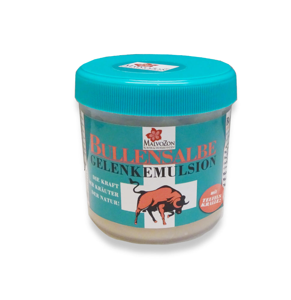 MalvoZon – Bullensalbe – Gelenkemulsion mit Teufelskralle – 230 ml